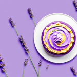 How to make a vegan lavender cake