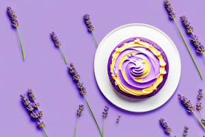 How to make a vegan lavender cake
