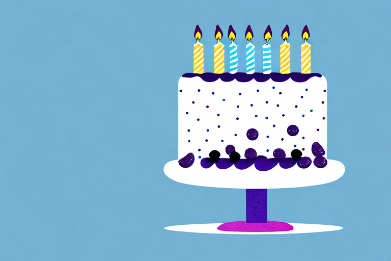 How Much Blueberry Compote Is Needed For An 8 inch Birthday Cake 