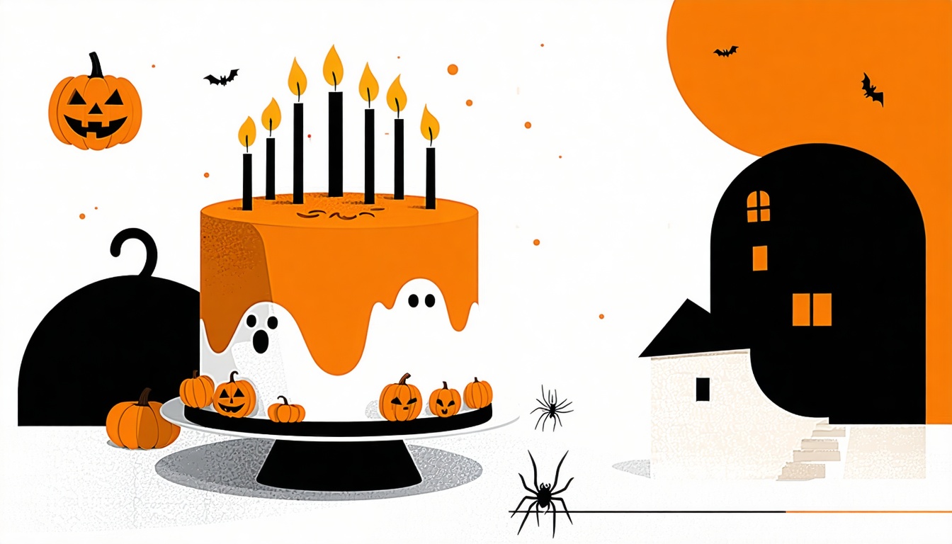 halloween birthday cake ideas